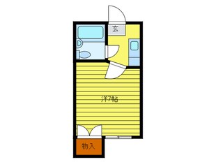 広西コ－ポの物件間取画像